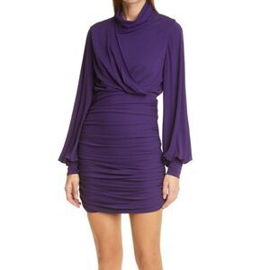 Ronny Kobo Harper Ruched Mini Dress